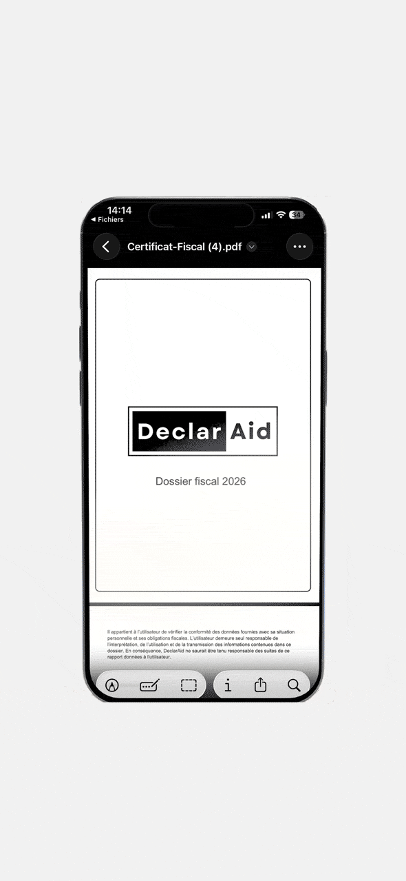 Dossier Fiscal DeclarAid